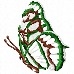 Butterfly Embroidery Design 3